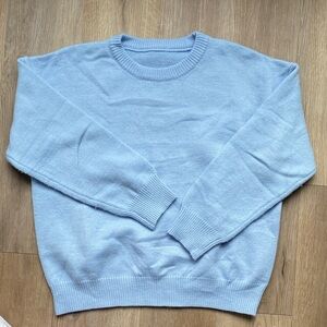 Baby blue sweater